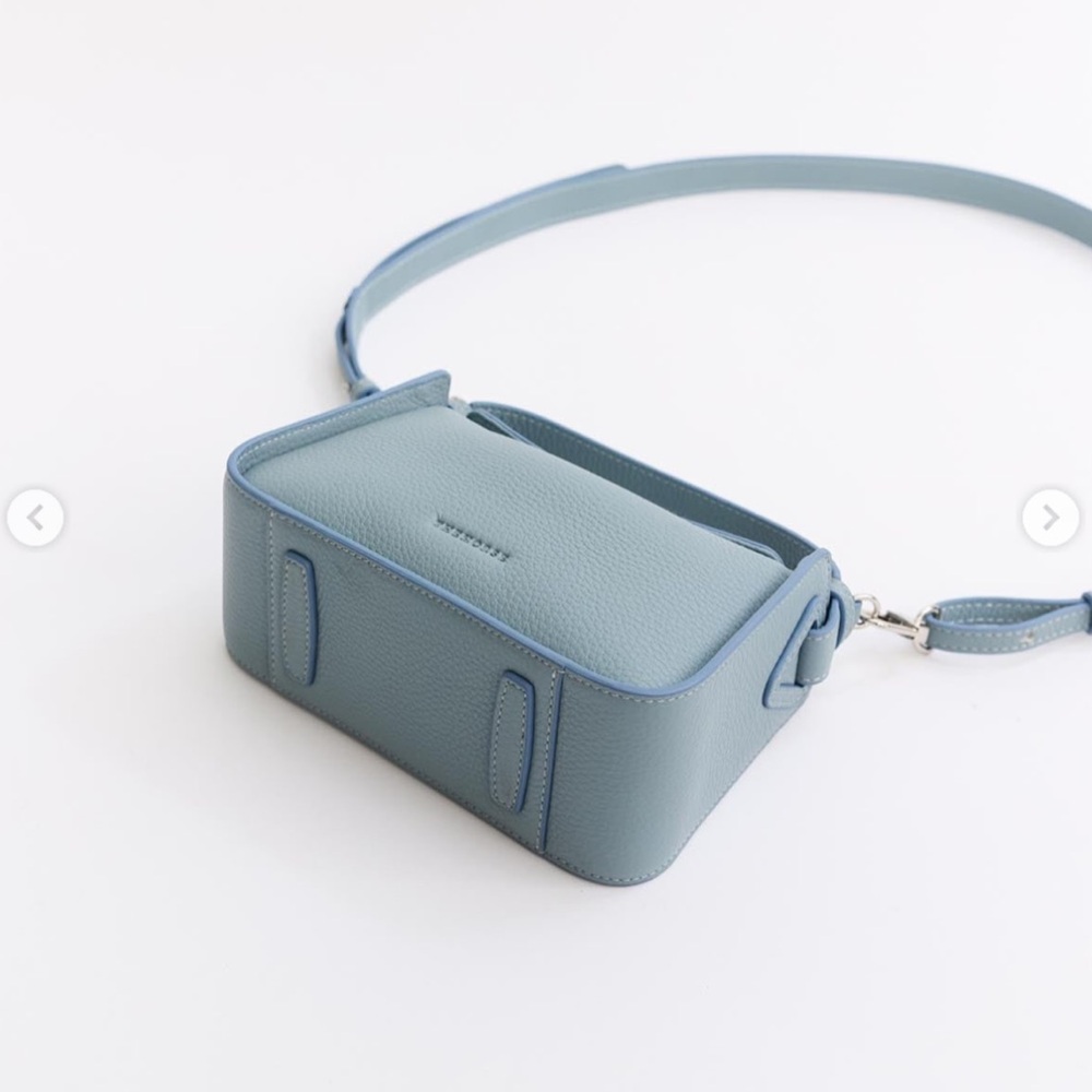 THE HORSE Limited Edition Baby Blue Mini Clementine Bag - Picture 2 of 10